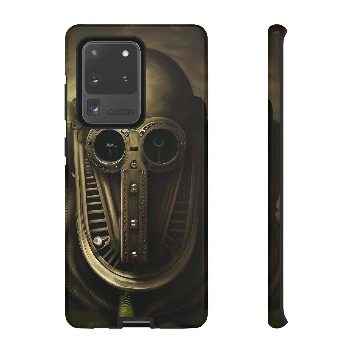 Sci-Fi Helmet Wallpaper Phone Case | iPhone 15 Plus/ Pro, 14, 13, 12| Google Pixel 7, Pro, 5| Samsung Galaxy S23 All Major Phone Models