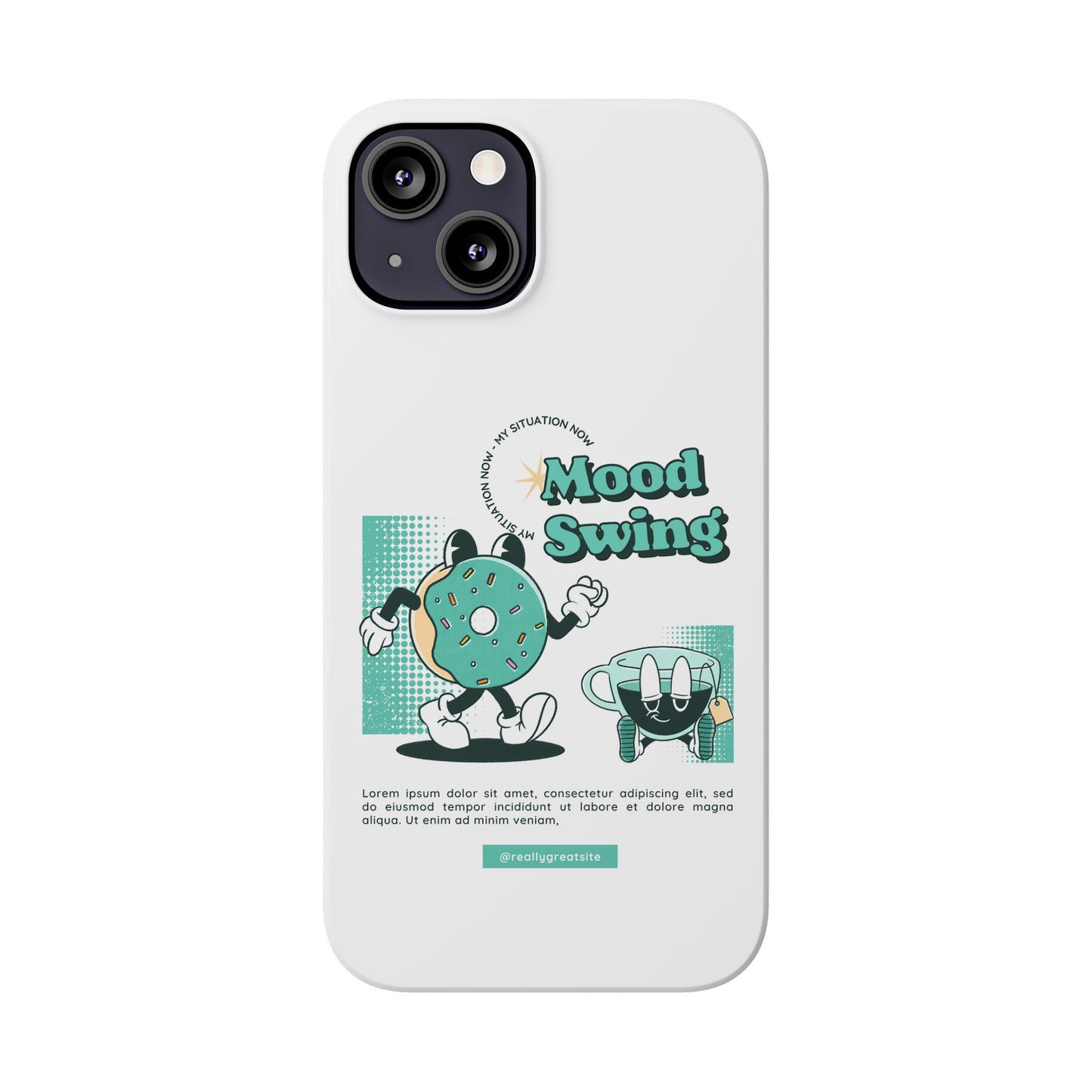 Mood Swing Phone Case | iPhone 15 Plus/ Pro, 14, 13, 12|