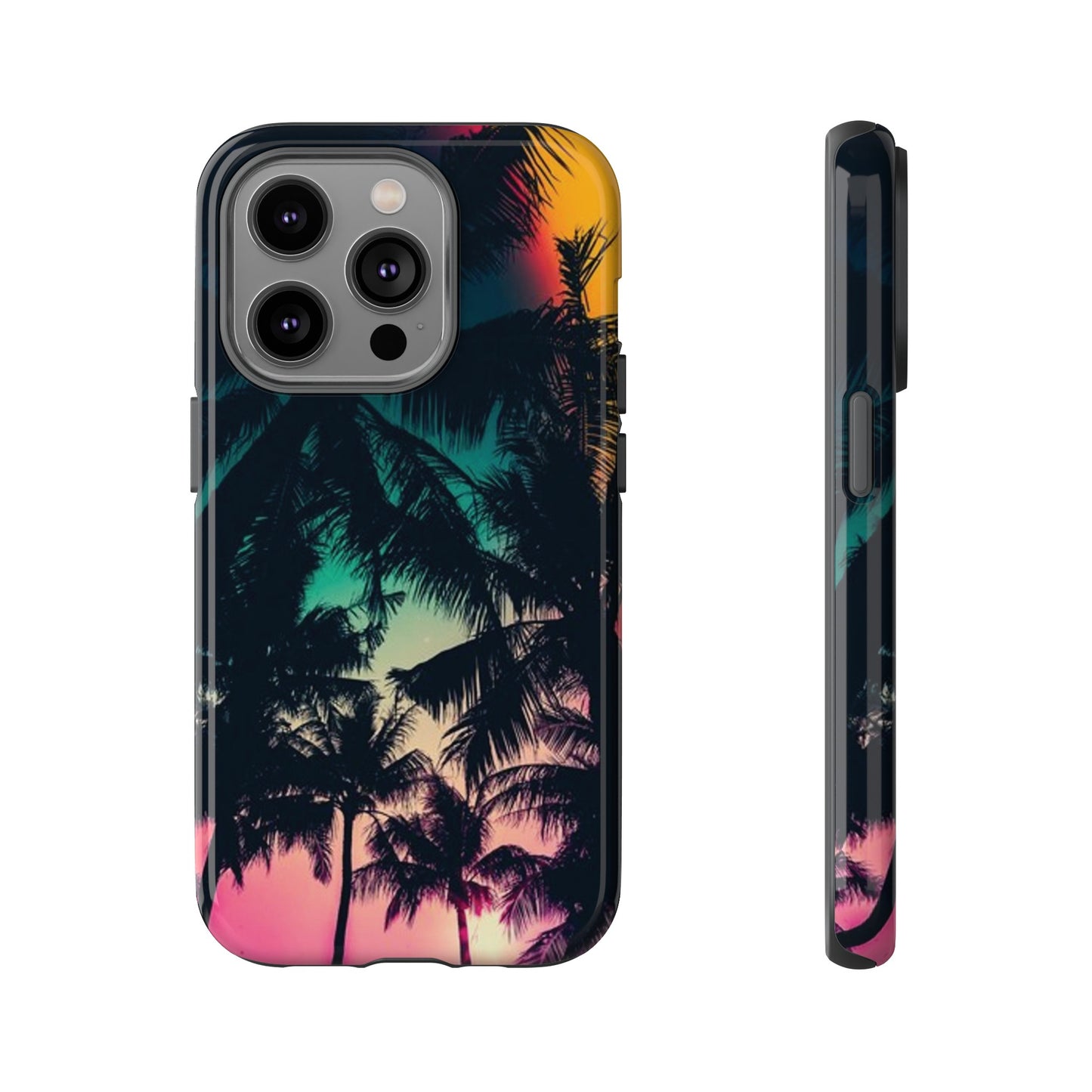 Palm Trees Wallpaper Phone Case | iPhone 15 Plus/ Pro, 14, 13, 12| Google Pixel 7, Pro, 5| Samsung Galaxy S23 All Major Phone Models