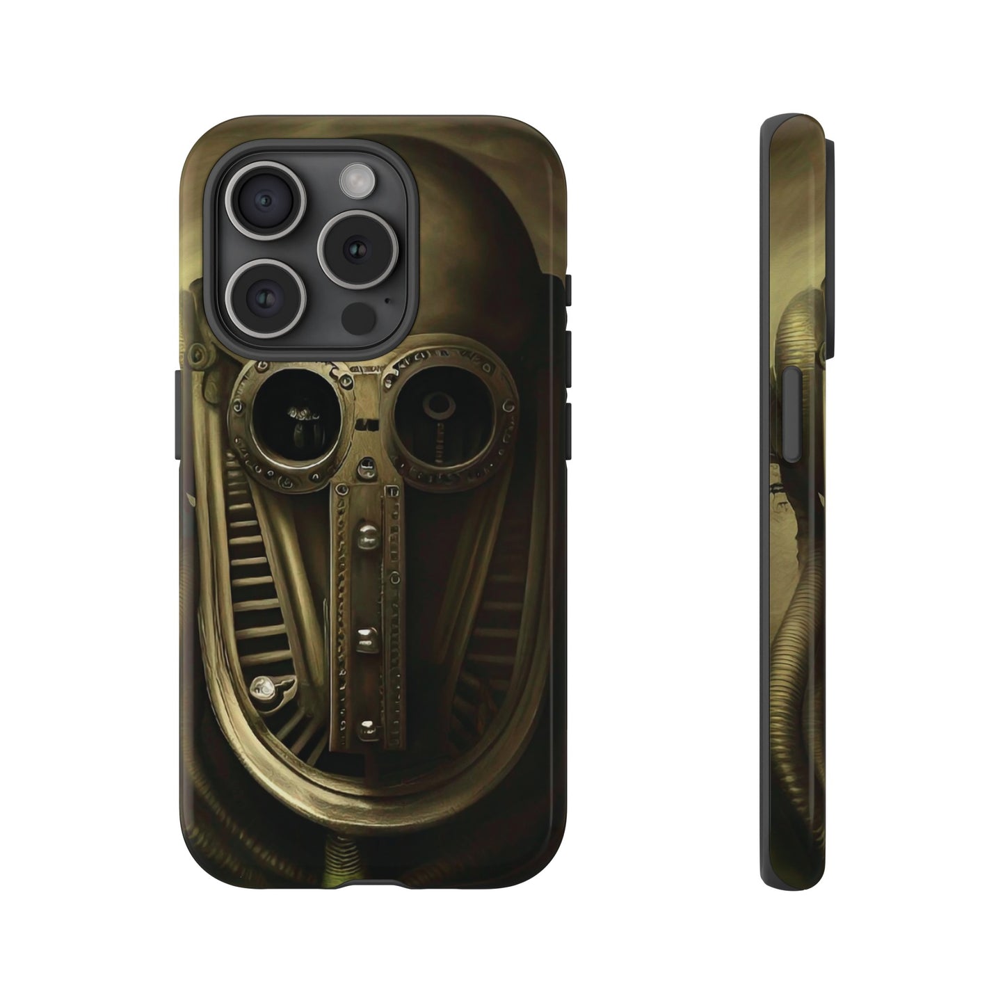 Sci-Fi Helmet Wallpaper Phone Case | iPhone 15 Plus/ Pro, 14, 13, 12| Google Pixel 7, Pro, 5| Samsung Galaxy S23 All Major Phone Models