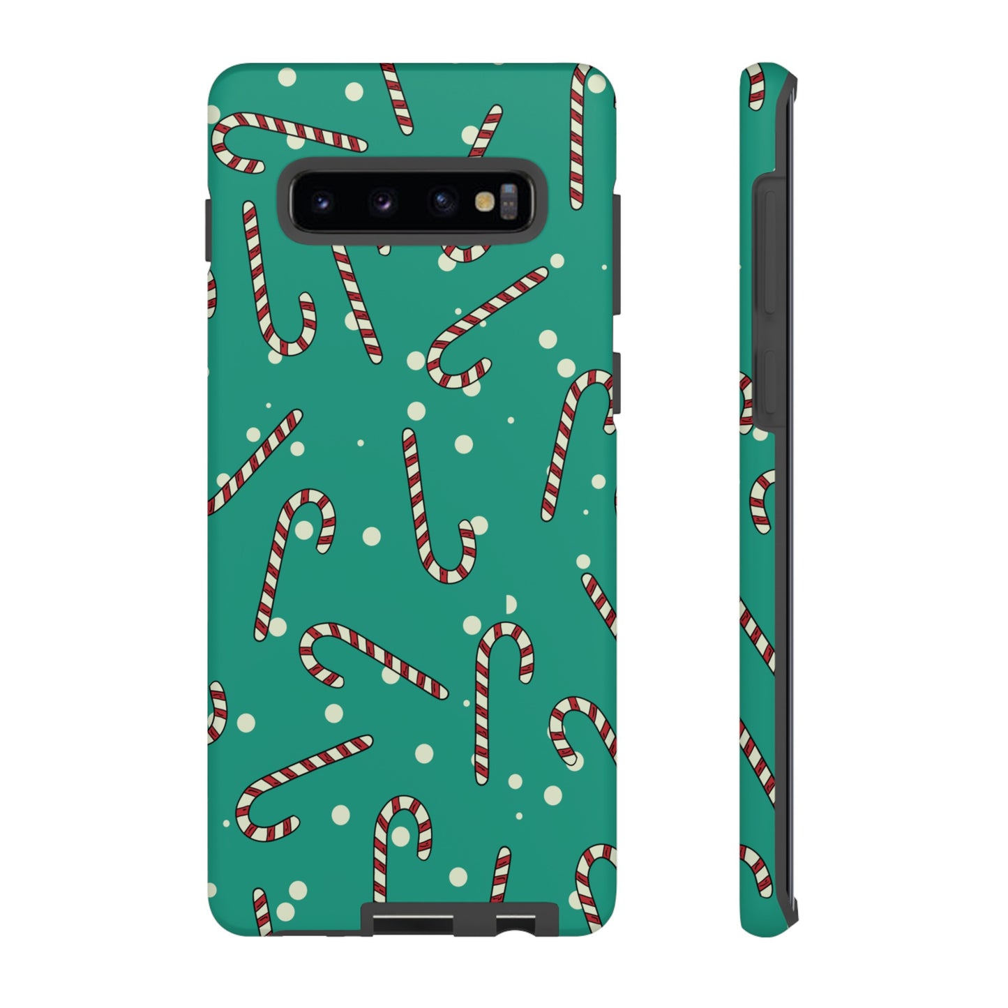 Candycane Wallpaper Phone Case | iPhone 15 Plus/ Pro, 14, 13, 12| Google Pixel 7, Pro, 5| Samsung Galaxy S23 All Major Phone Models