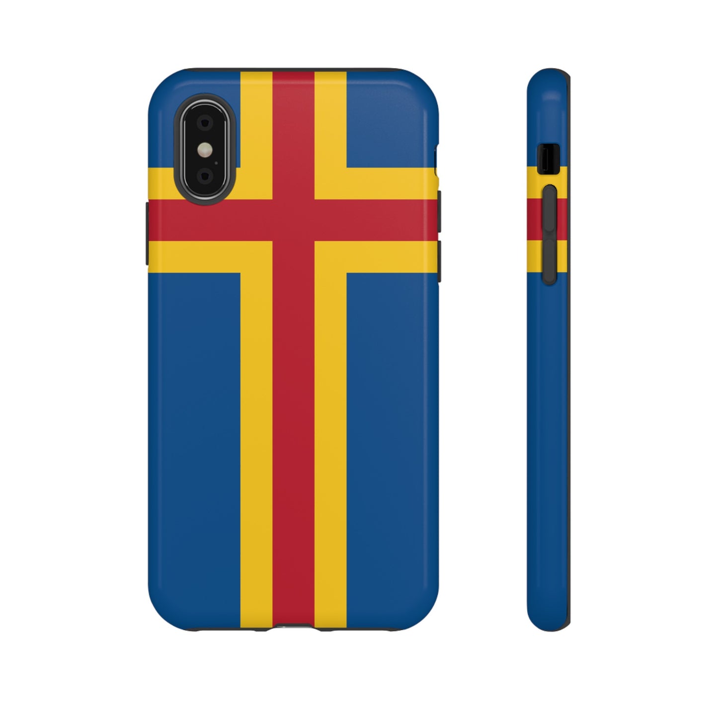 Aland Islands (Finland) Flag Phone Case | iPhone 15 Plus/ Pro, 14, 13, 12| Google Pixel 7, Pro, 5| Samsung Galaxy S23 All Major Phone Models