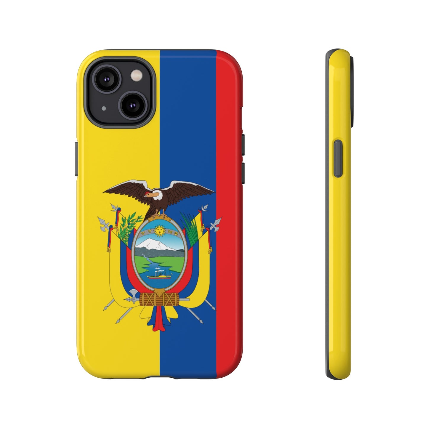 Ecuador Flag Phone Case | iPhone 15 Plus/ Pro, 14, 13, 12| Google Pixel 7, Pro, 5| Samsung Galaxy S23 All Major Phone Models