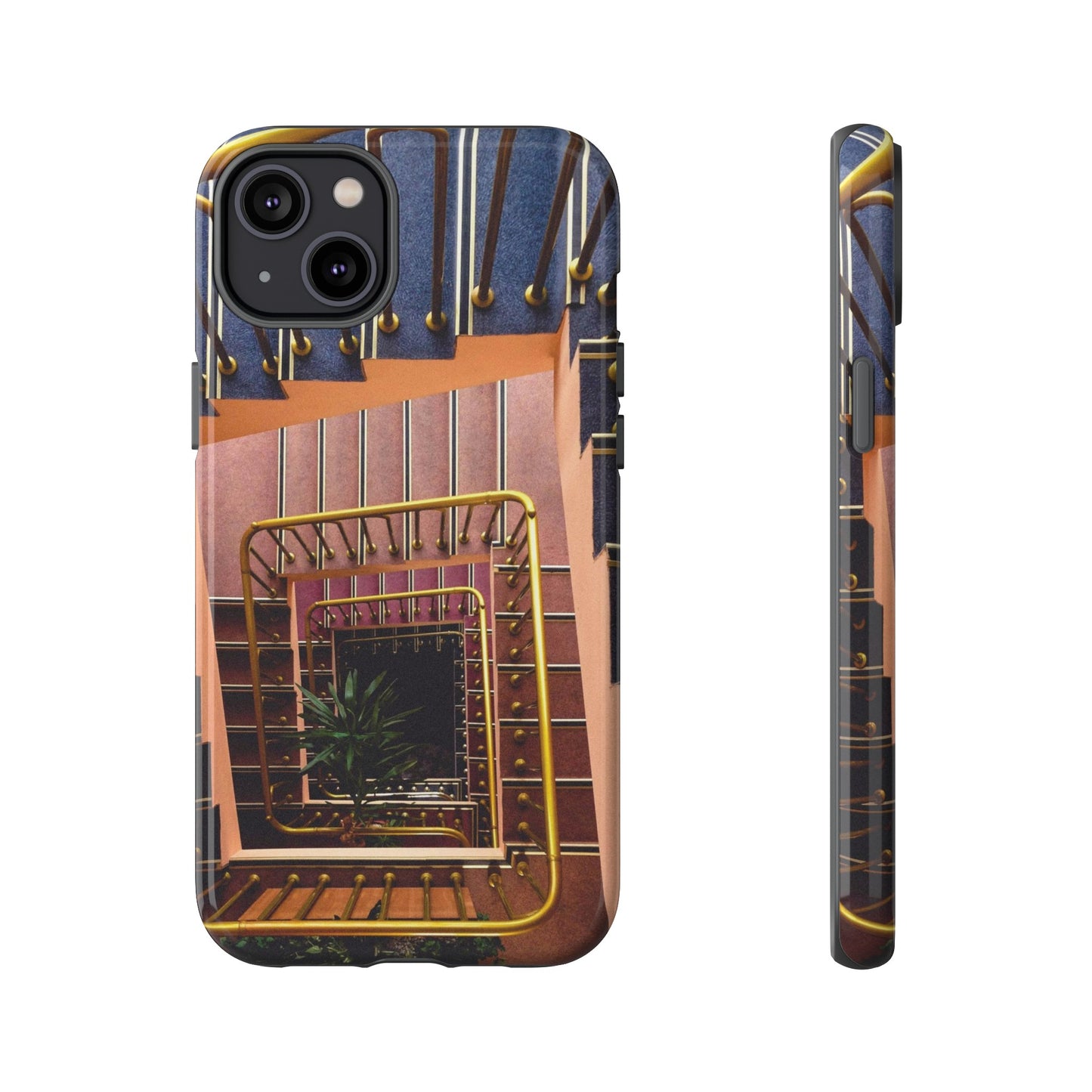 Spiral Staircase Wallpaper Phone Case | iPhone 15 Plus/ Pro, 14, 13, 12| Google Pixel 7, Pro, 5| Samsung Galaxy S23 All Major Phone Models