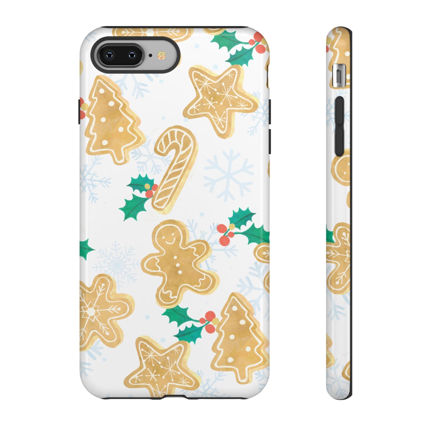 Gingerbread Wallpaper Phone Case | iPhone 15 Plus/ Pro, 14, 13, 12| Google Pixel 7, Pro, 5| Samsung Galaxy S23 All Major Phone Models