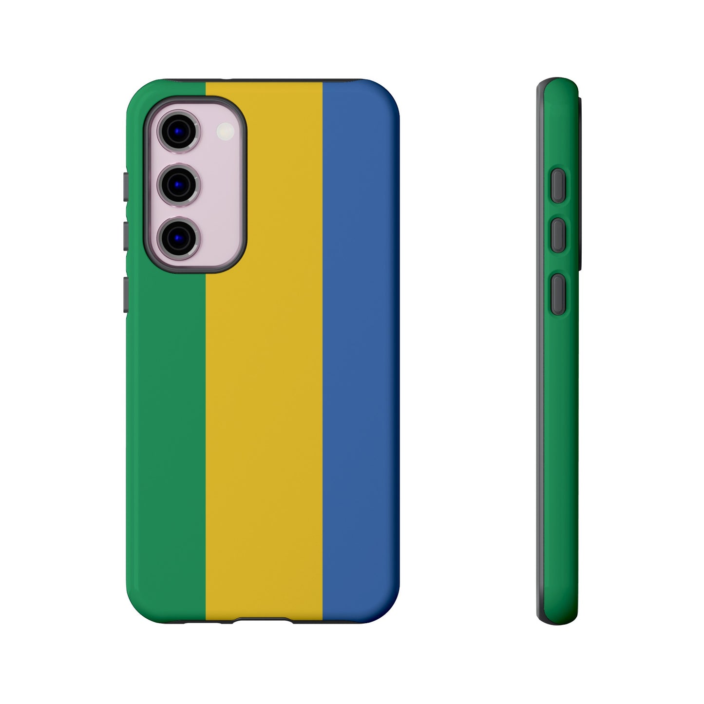 Gabon Flag Phone Case | iPhone 15 Plus/ Pro, 14, 13, 12| Google Pixel 7, Pro, 5| Samsung Galaxy S23 All Major Phone Models