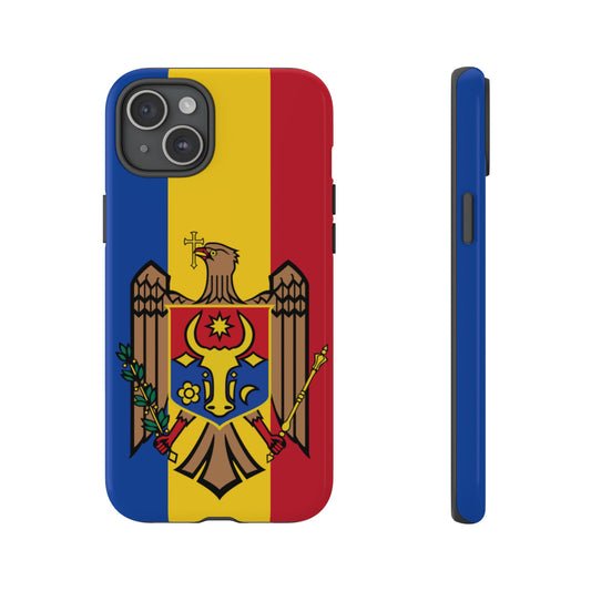 Moldova Flag Phone Case | iPhone 15 Plus/ Pro, 14, 13, 12| Google Pixel 7, Pro, 5| Samsung Galaxy S23 All Major Phone Models