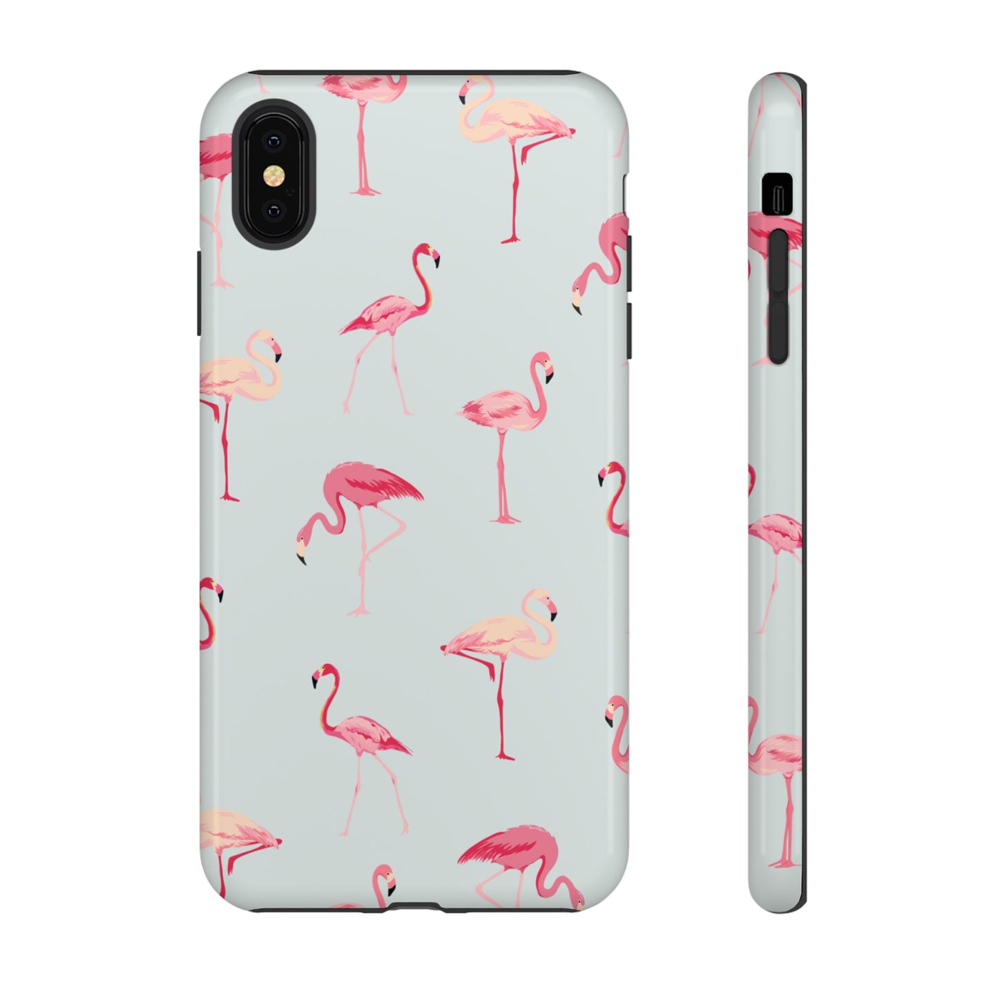 Flamingo Wallpaper Phone Case | iPhone 15 Plus/ Pro, 14, 13, 12| Google Pixel 7, Pro, 5| Samsung Galaxy S23 All Major Phone Models