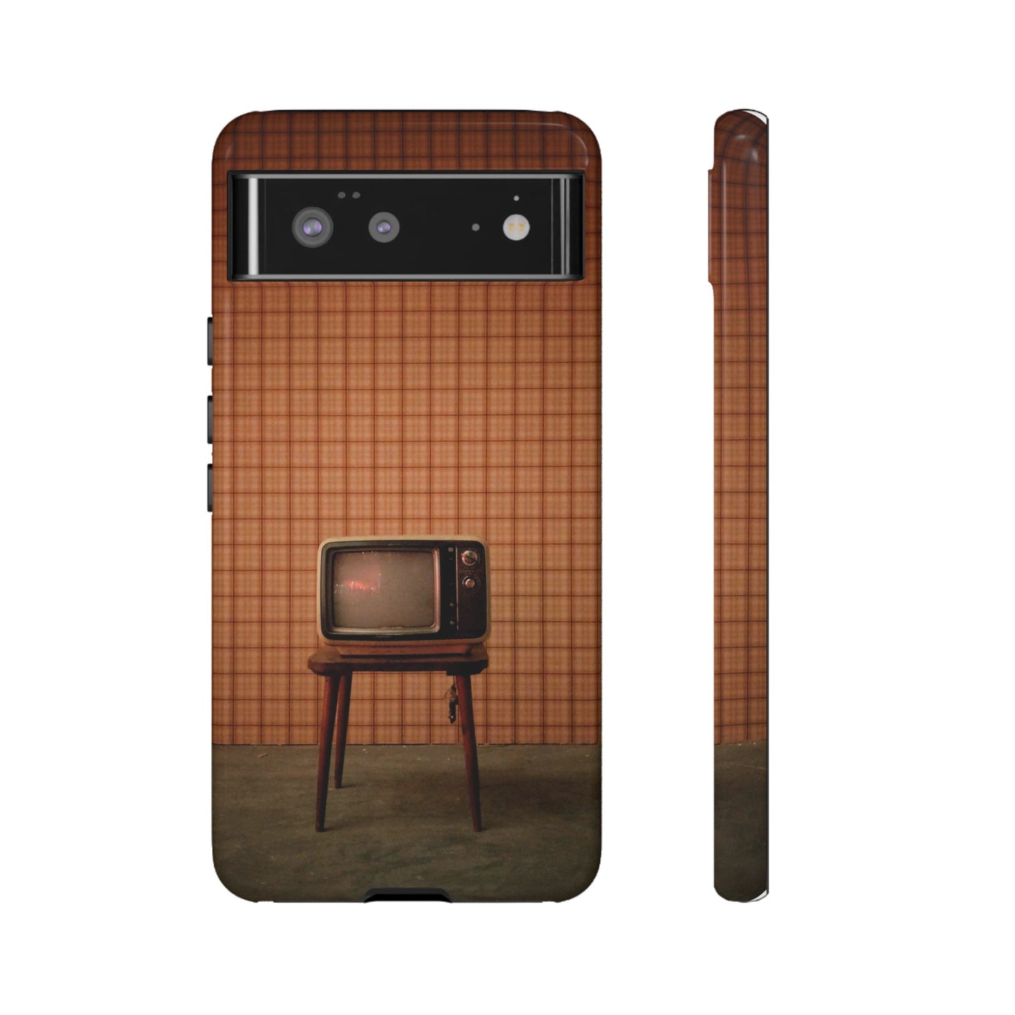 Television Wallpaper Phone Case | iPhone 15 Plus/ Pro, 14, 13, 12| Google Pixel 7, Pro, 5| Samsung Galaxy S23 All Major Phone Models