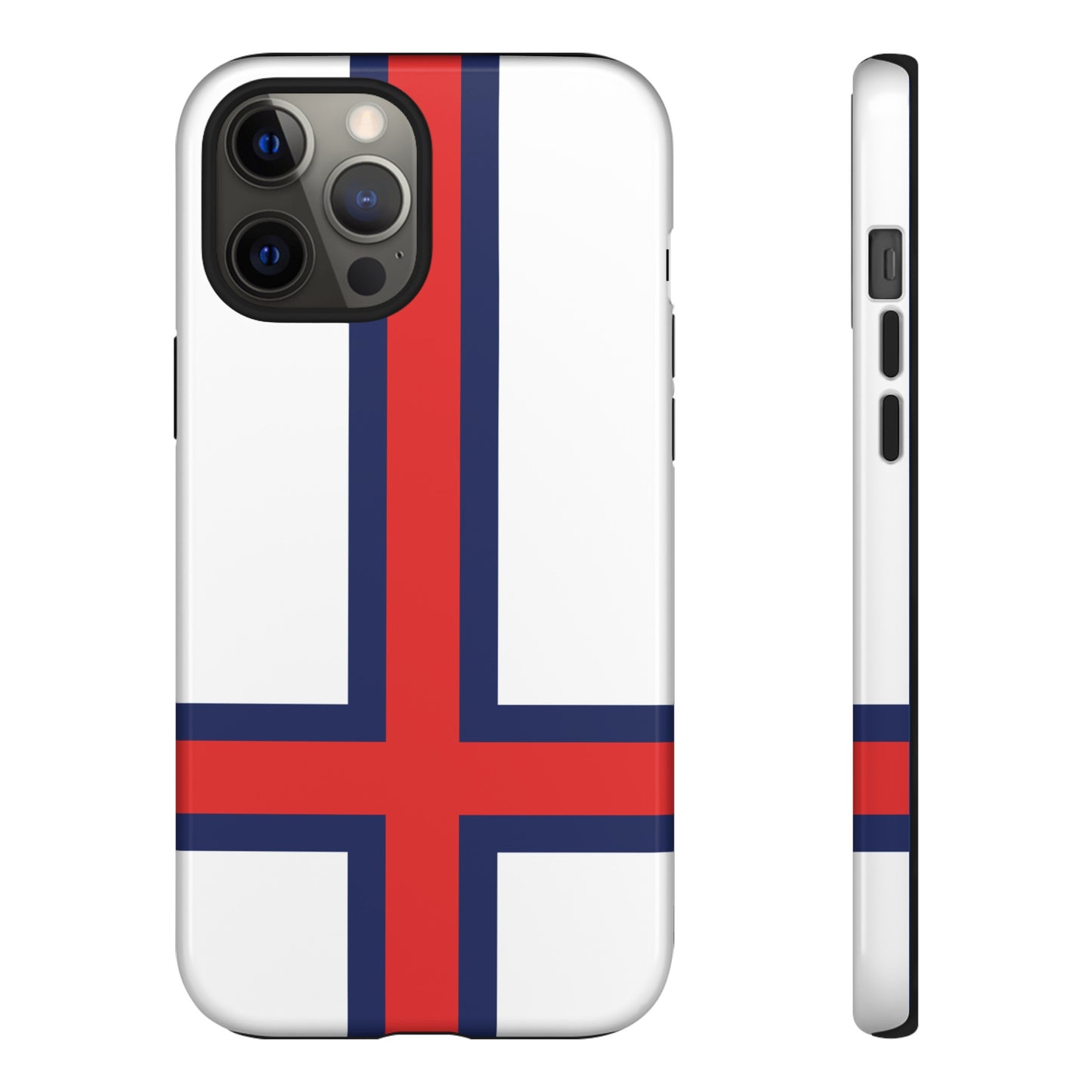 Faroe Island Denmark Flag Phone Case | iPhone 15 Plus/ Pro, 14, 13, 12| Google Pixel 7, Pro, 5| Samsung Galaxy S23 All Major Phone Models