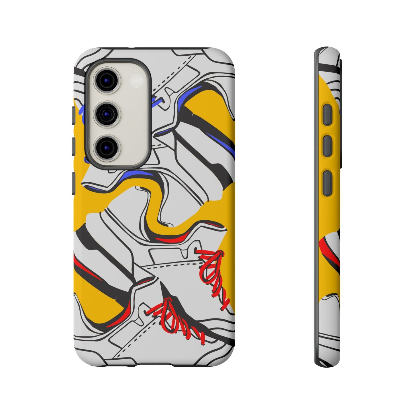 Sneakers Wallpaper Phone Case | iPhone 15 Plus/ Pro, 14, 13, 12| Google Pixel 7, Pro, 5| Samsung Galaxy S23 All Major Phone Models