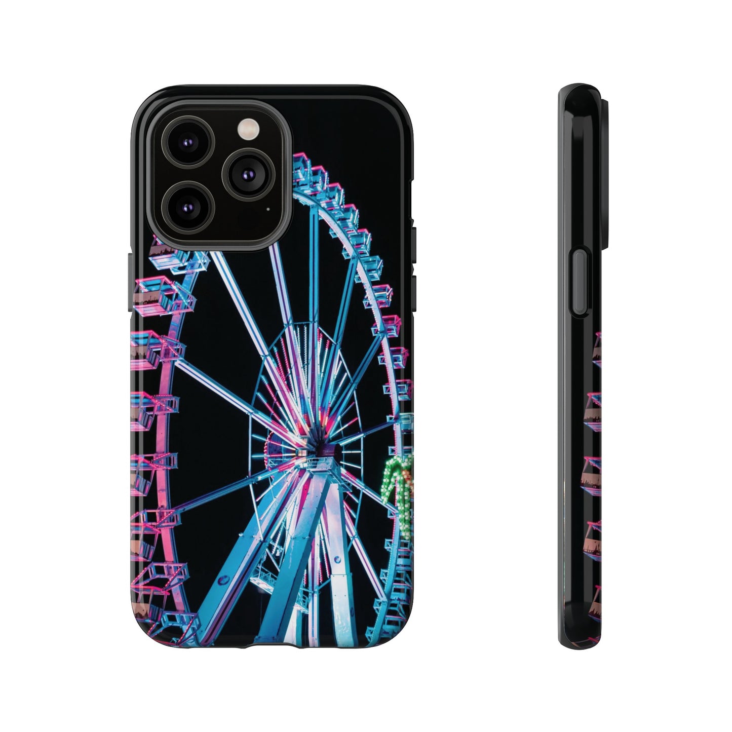 Ferris Wheel Wallpaper Phone Case | iPhone 15 Plus/ Pro, 14, 13, 12| Google Pixel 7, Pro, 5| Samsung Galaxy S23 All Major Phone Models