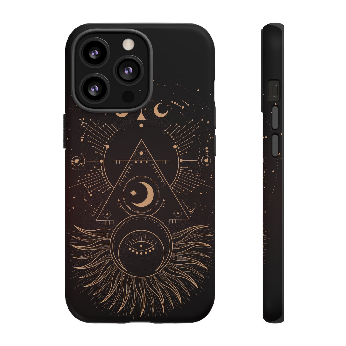 Cosmic Geometry Phone Case | iPhone 15 Plus/ Pro, 14, 13, 12| Google Pixel 7, Pro, 5| Samsung Galaxy S23 All Major Phone Models