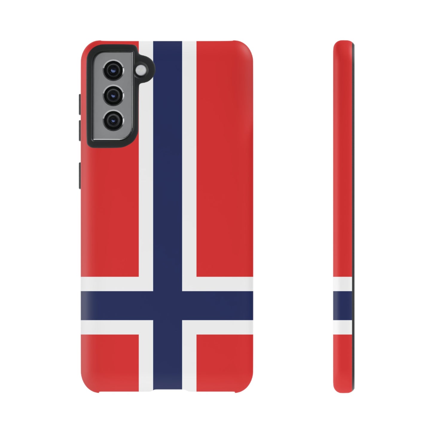 Norway Flag Phone Case | iPhone 15 Plus/ Pro, 14, 13, 12| Google Pixel 7, Pro, 5| Samsung Galaxy S23 All Major Phone Models