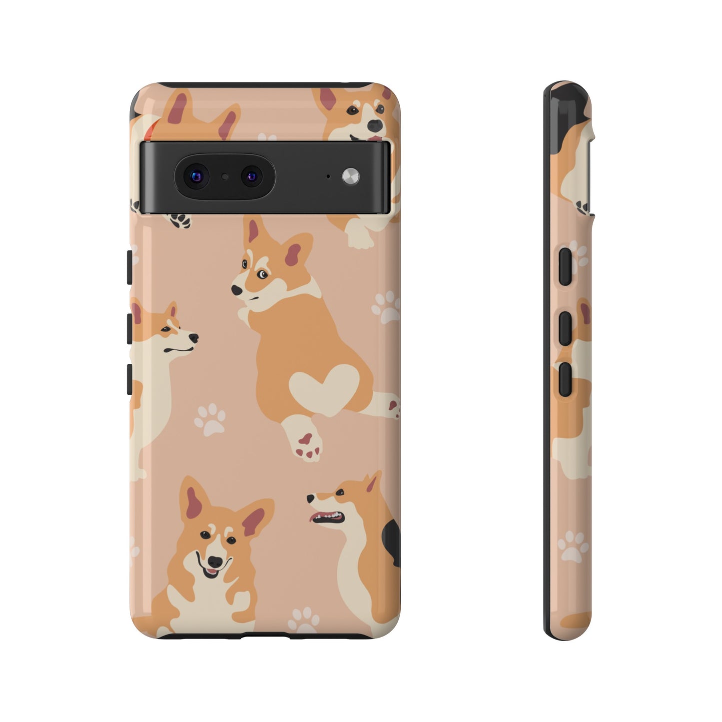 Corgi Wallpaper Phone Case | iPhone 15 Plus/ Pro, 14, 13, 12| Google Pixel 7, Pro, 5| Samsung Galaxy S23 All Major Phone Models