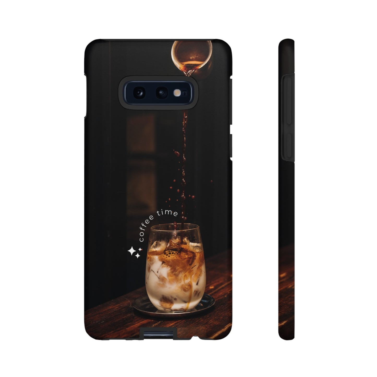 Coffee Time Wallpaper Phone Case | iPhone 15 Plus/ Pro, 14, 13, 12| Google Pixel 7, Pro, 5| Samsung Galaxy S23 All Major Phone Models