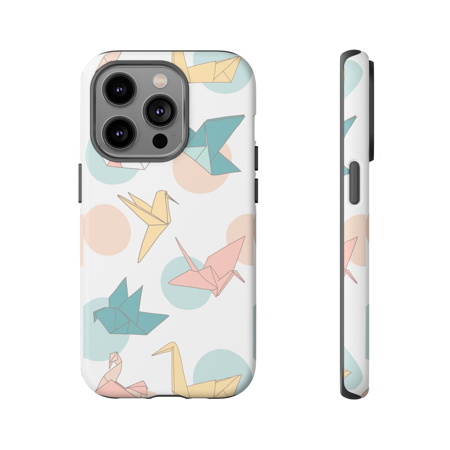 Origami Wallpaper Phone Case | iPhone 15 Plus/ Pro, 14, 13, 12| Google Pixel 7, Pro, 5| Samsung Galaxy S23 All Major Phone Models