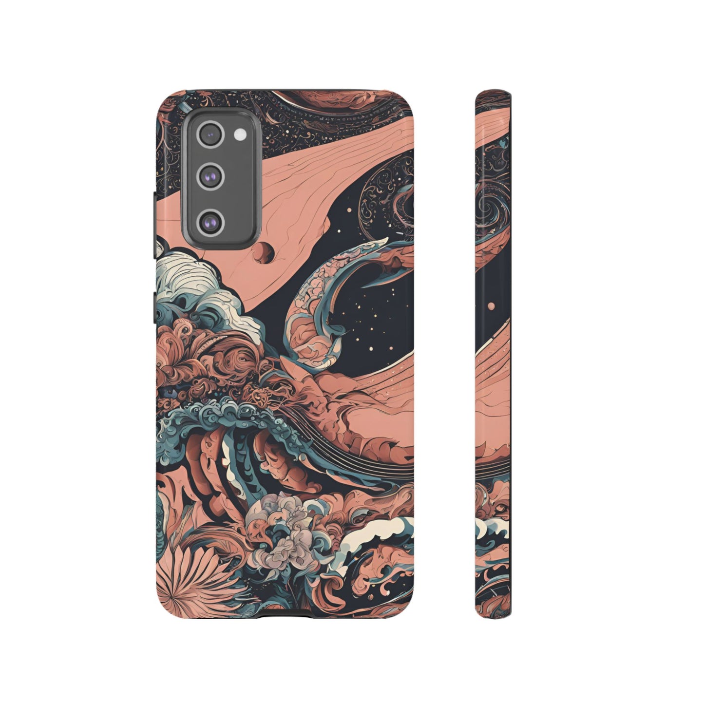Abstract Landscape Phone Case| iPhone 15 Plus/ Pro, 14, 13, 12| Google Pixel 7, Pro, 5| Samsung Galaxy S23 All Major Phone Models