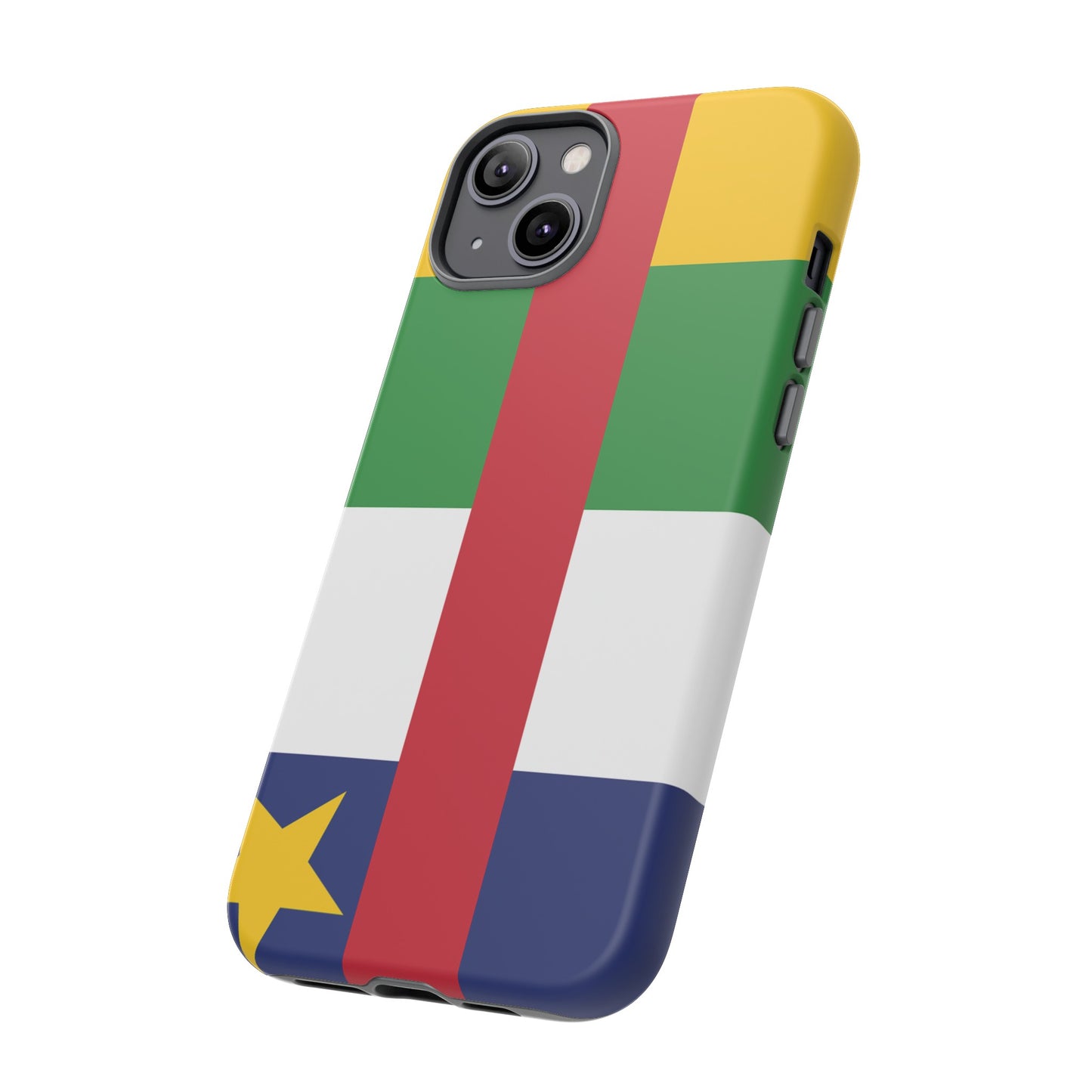 Central African Republic Flag Phone Case | iPhone 15 Plus/ Pro, 14, 13, 12| Google Pixel 7, Pro, 5| Samsung Galaxy S23 All Major Phone Models