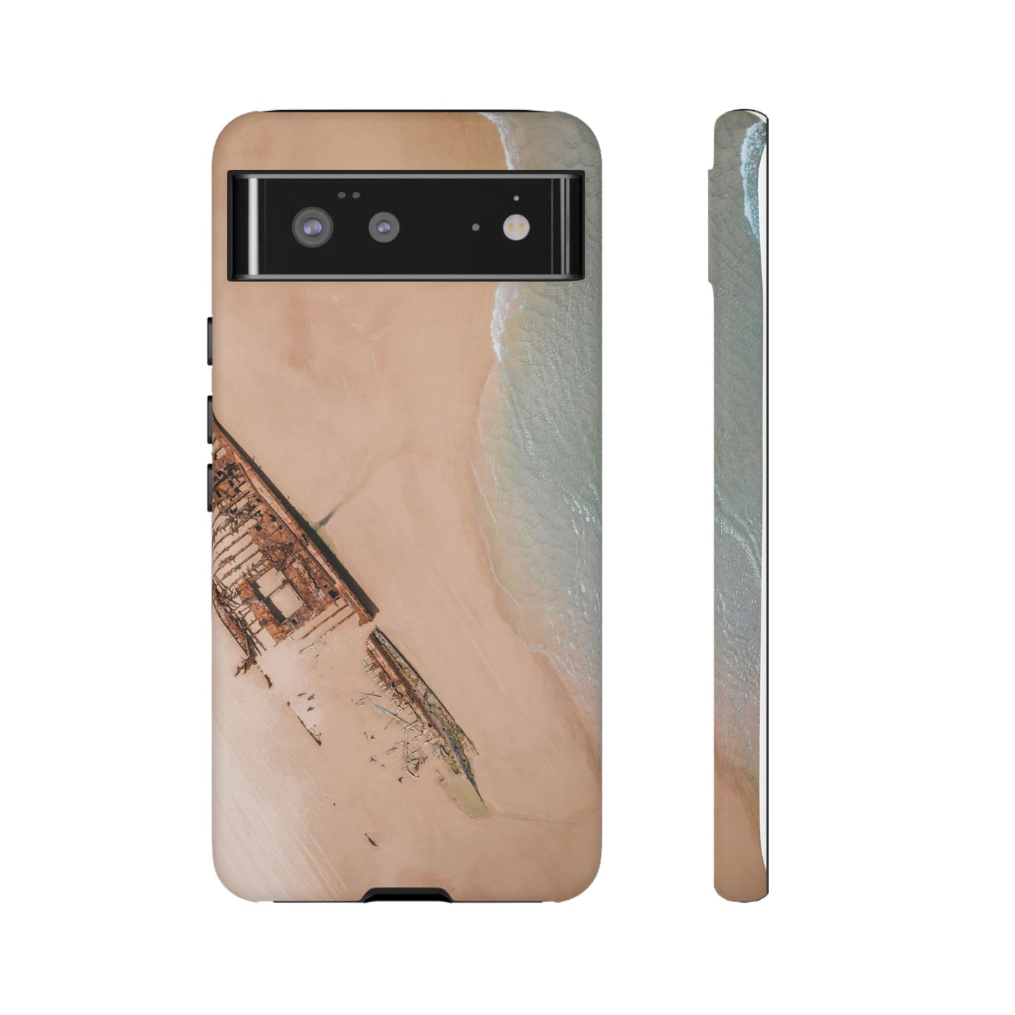 Fraser Island Shipwreck Wallpaper Phone Case | iPhone 15 Plus/ Pro, 14, 13, 12| Google Pixel 7, Pro, 5| Samsung Galaxy S23 All Major Phone Models