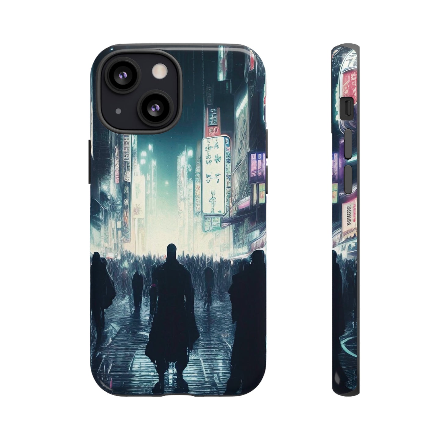 Strangers in the City Wallpaper Phone Case | iPhone 15 Plus/ Pro, 14, 13, 12| Google Pixel 7, Pro, 5| Samsung Galaxy S23 All Major Phone Models