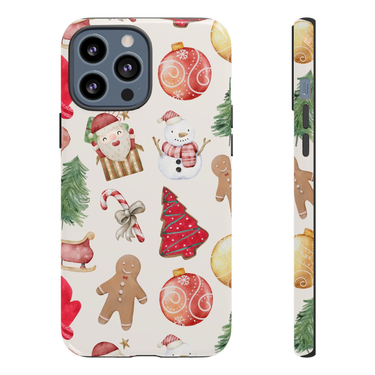 Collage Christmas Wallpaper Phone Case | iPhone 15 Plus/ Pro, 14, 13, 12| Google Pixel 7, Pro, 5| Samsung Galaxy S23 All Major Phone Models