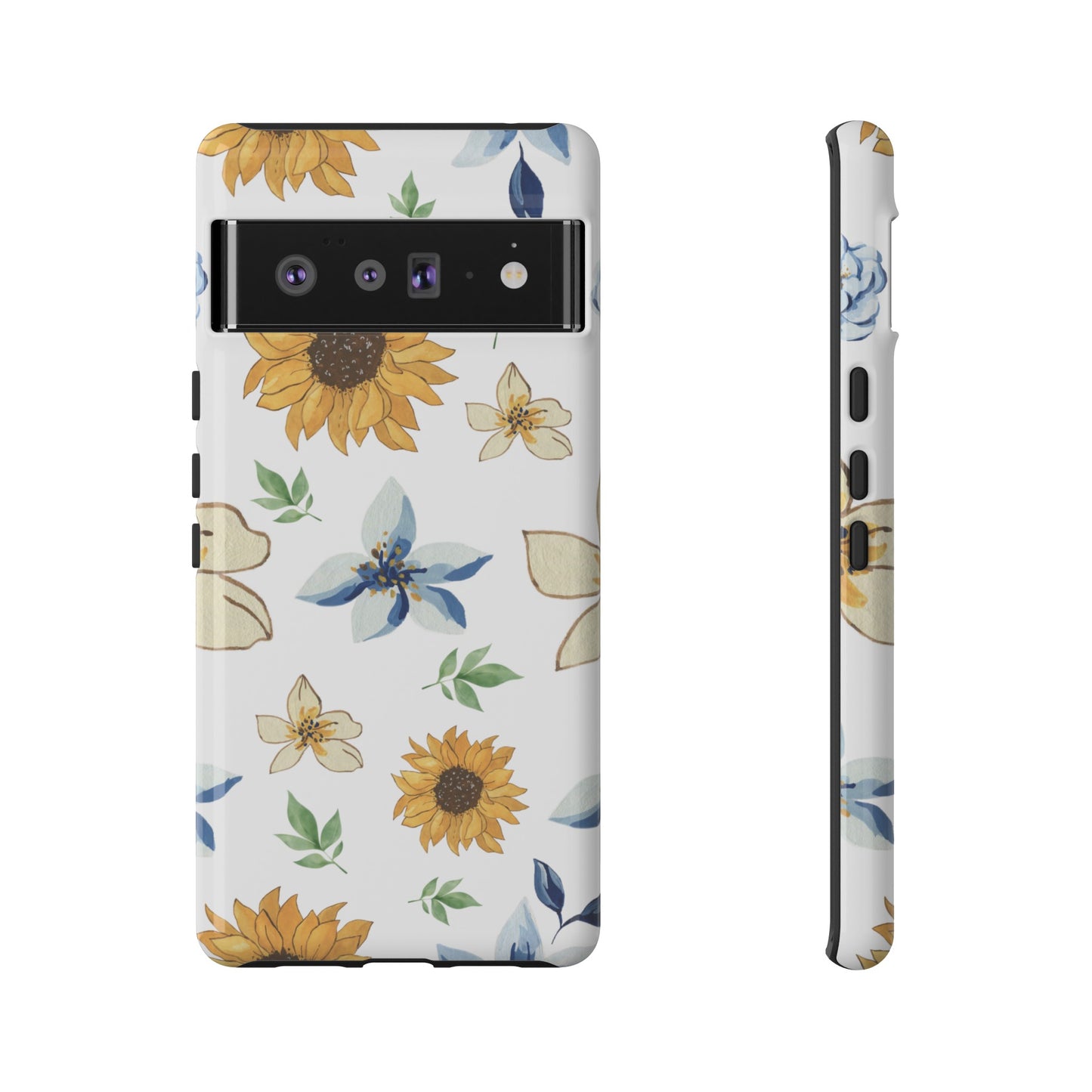 Beautiful Watercolour Flower Wallpaper Phone Case | iPhone 15 Plus/ Pro, 14, 13, 12| Google Pixel 7, Pro, 5| Samsung Galaxy S23 All Major Phone Models