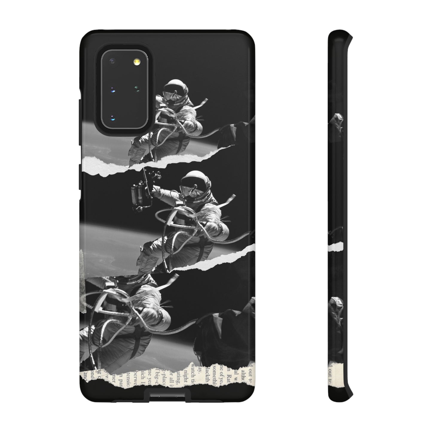 Astronaut Collage Phone Case | iPhone 15 Plus/ Pro, 14, 13, 12| Google Pixel 7, Pro, 5| Samsung Galaxy S23 All Major Phone Models