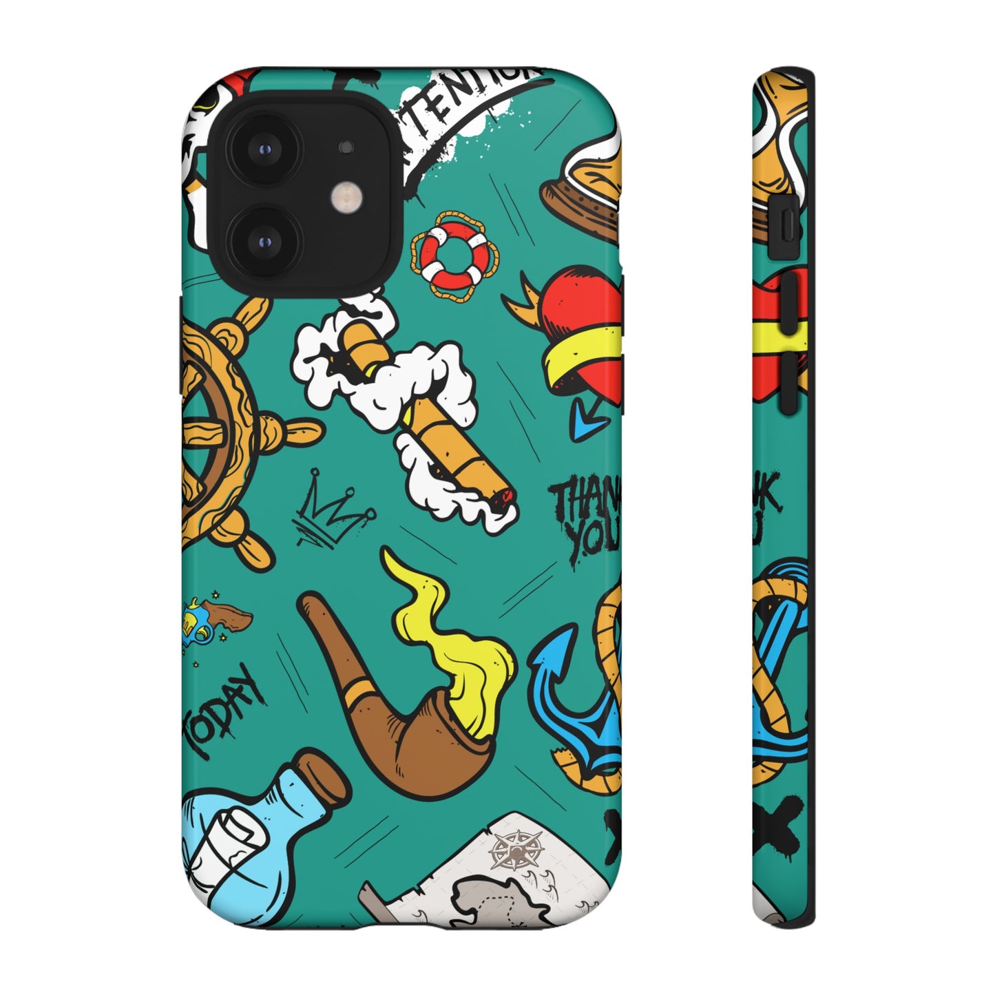 Pirate Wallpaper Phone Case | iPhone 15 Plus/ Pro, 14, 13, 12| Google Pixel 7, Pro, 5| Samsung Galaxy S23 All Major Phone Models