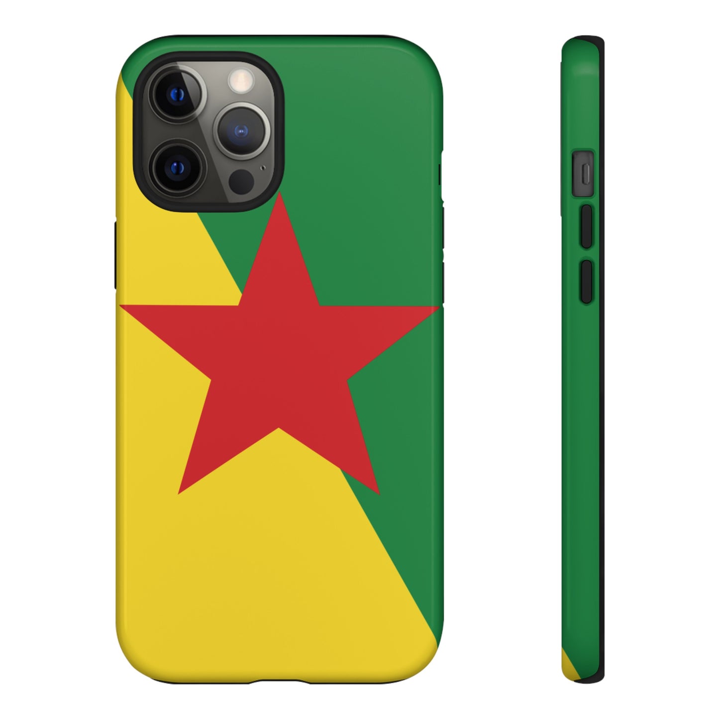 French Guiana Flag (France) Phone Case | iPhone 15 Plus/ Pro, 14, 13, 12| Google Pixel 7, Pro, 5| Samsung Galaxy S23 All Major Phone Models