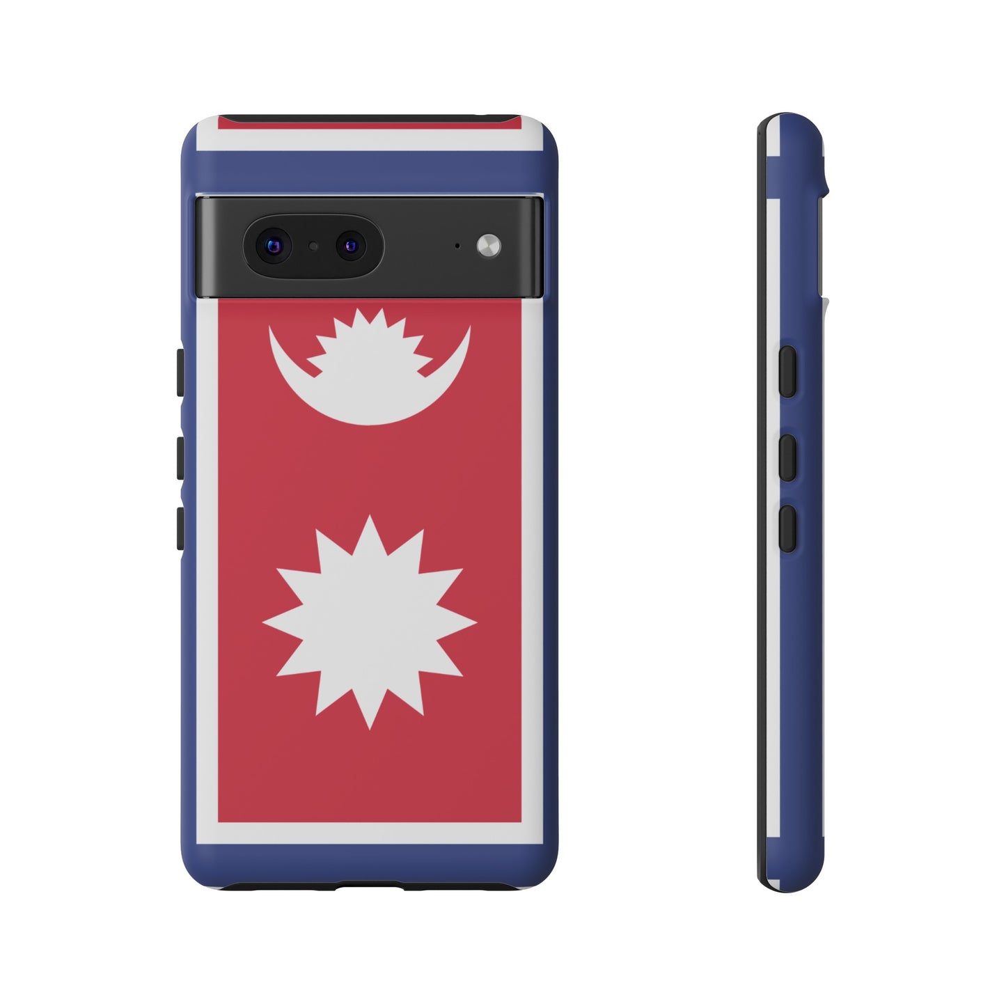 Nepal Flag Phone Case | iPhone 15 Plus/ Pro, 14, 13, 12| Google Pixel 7, Pro, 5| Samsung Galaxy S23 All Major Phone Models