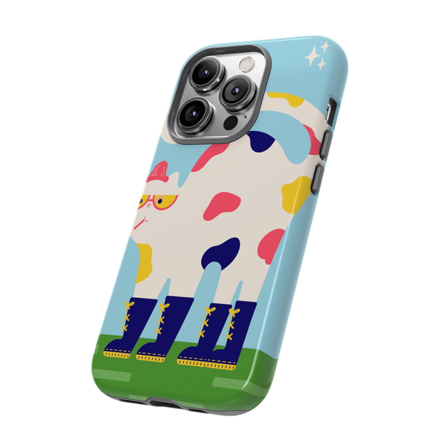 Rainboot Cat Phone Case | iPhone 15 Plus/ Pro, 14, 13, 12| Google Pixel 7, Pro, 5| Samsung Galaxy S23 All Major Phone Models