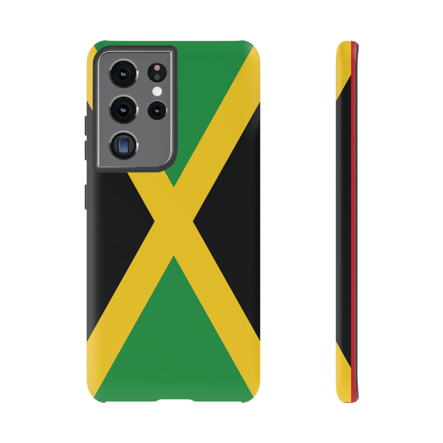 Jamaica Flag Phone Case | iPhone 15 Plus/ Pro, 14, 13, 12| Google Pixel 7, Pro, 5| Samsung Galaxy S23 All Major Phone Models