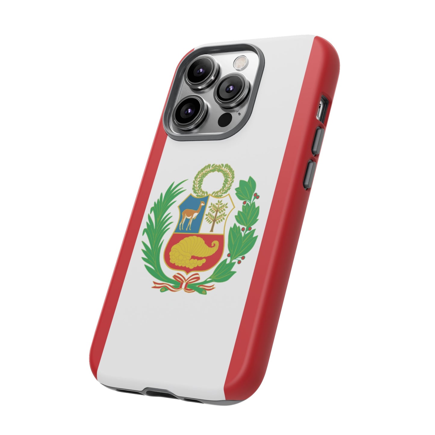 Peru Flag Phone Case | iPhone 15 Plus/ Pro, 14, 13, 12| Google Pixel 7, Pro, 5| Samsung Galaxy S23 All Major Phone Models