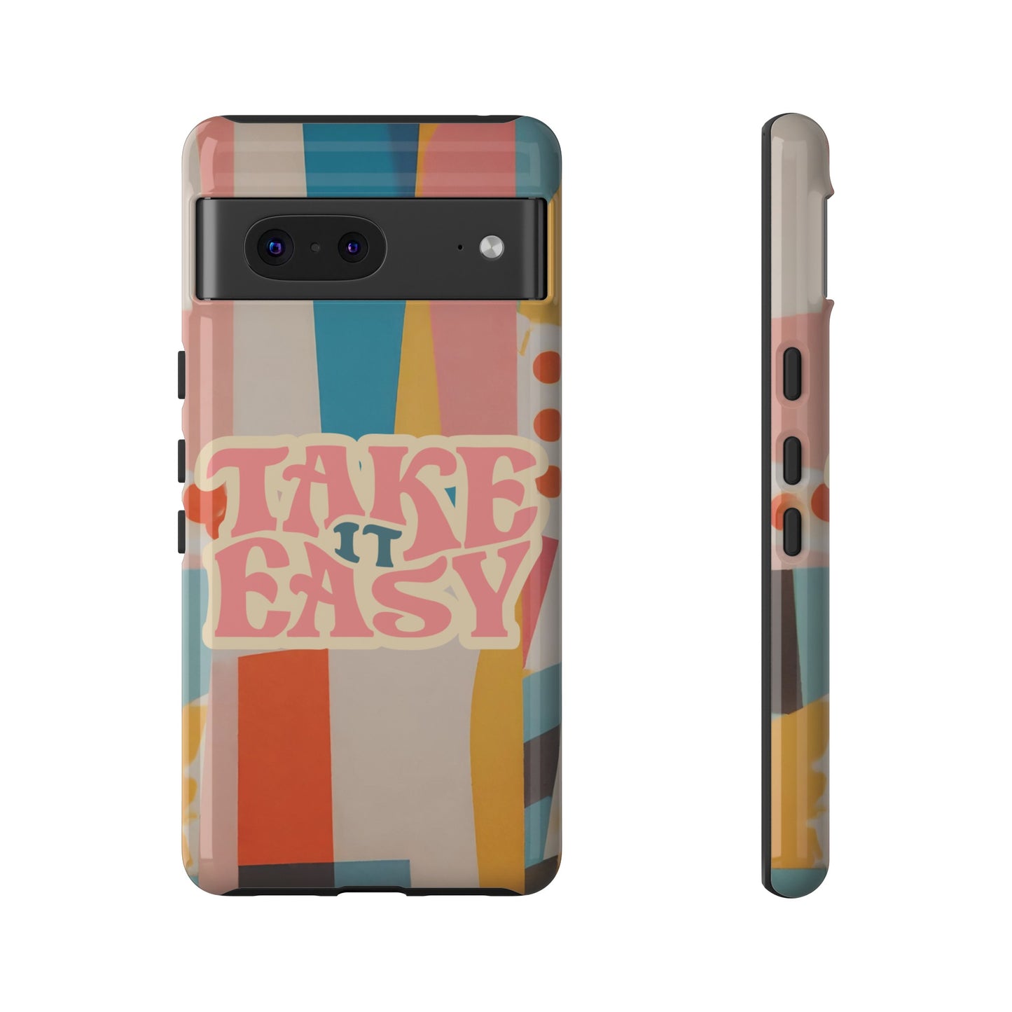 Take It Easy Wallpaper Phone Case | iPhone 15 Plus/ Pro, 14, 13, 12| Google Pixel 7, Pro, 5| Samsung Galaxy S23 All Major Phone Models