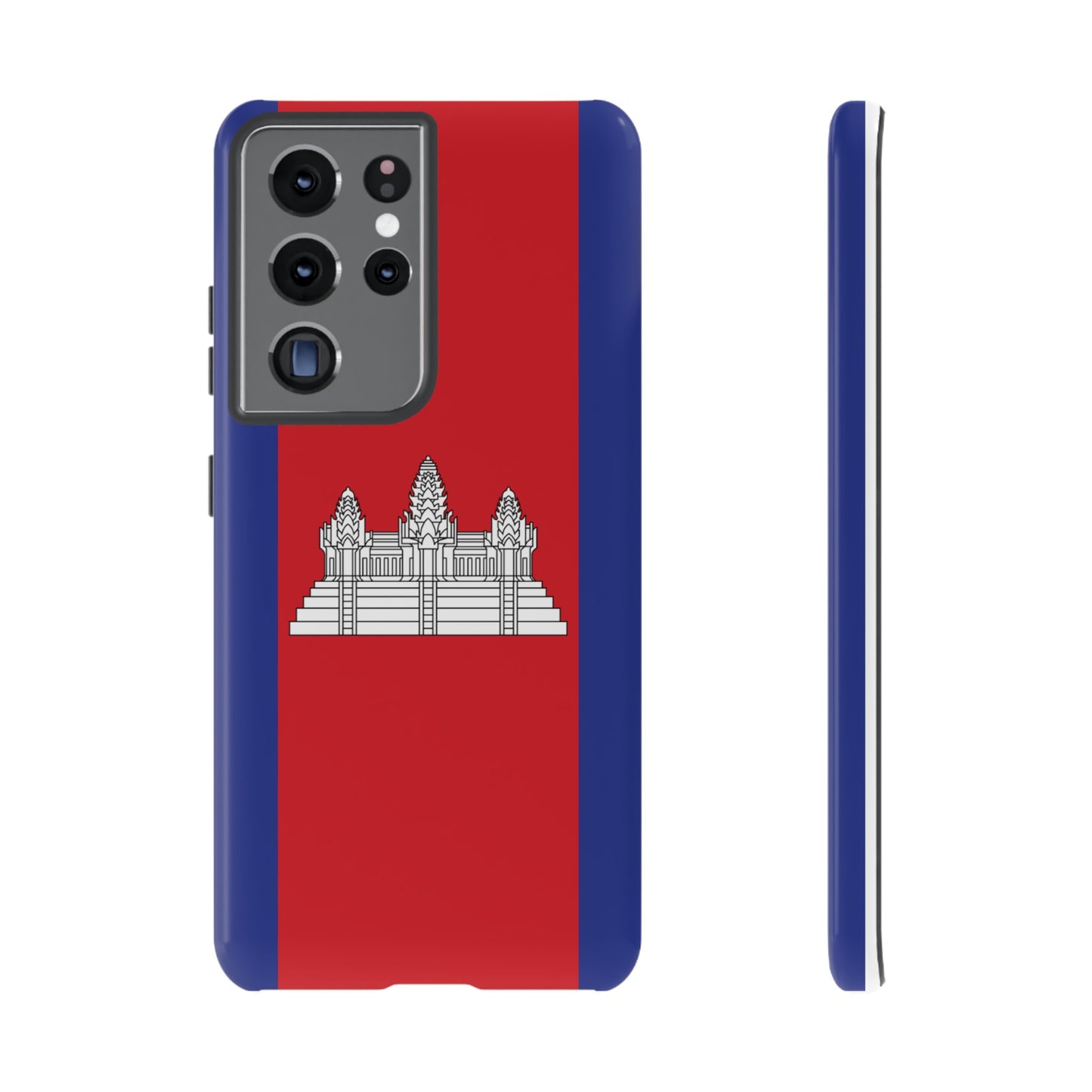 Cambodia Flag Phone Case | iPhone 15 Plus/ Pro, 14, 13, 12| Google Pixel 7, Pro, 5| Samsung Galaxy S23 All Major Phone Models