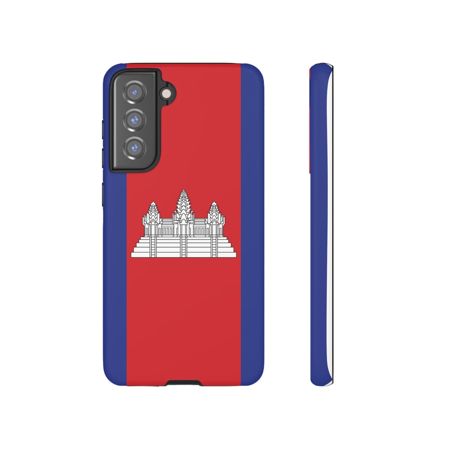 Cambodia Flag Phone Case | iPhone 15 Plus/ Pro, 14, 13, 12| Google Pixel 7, Pro, 5| Samsung Galaxy S23 All Major Phone Models