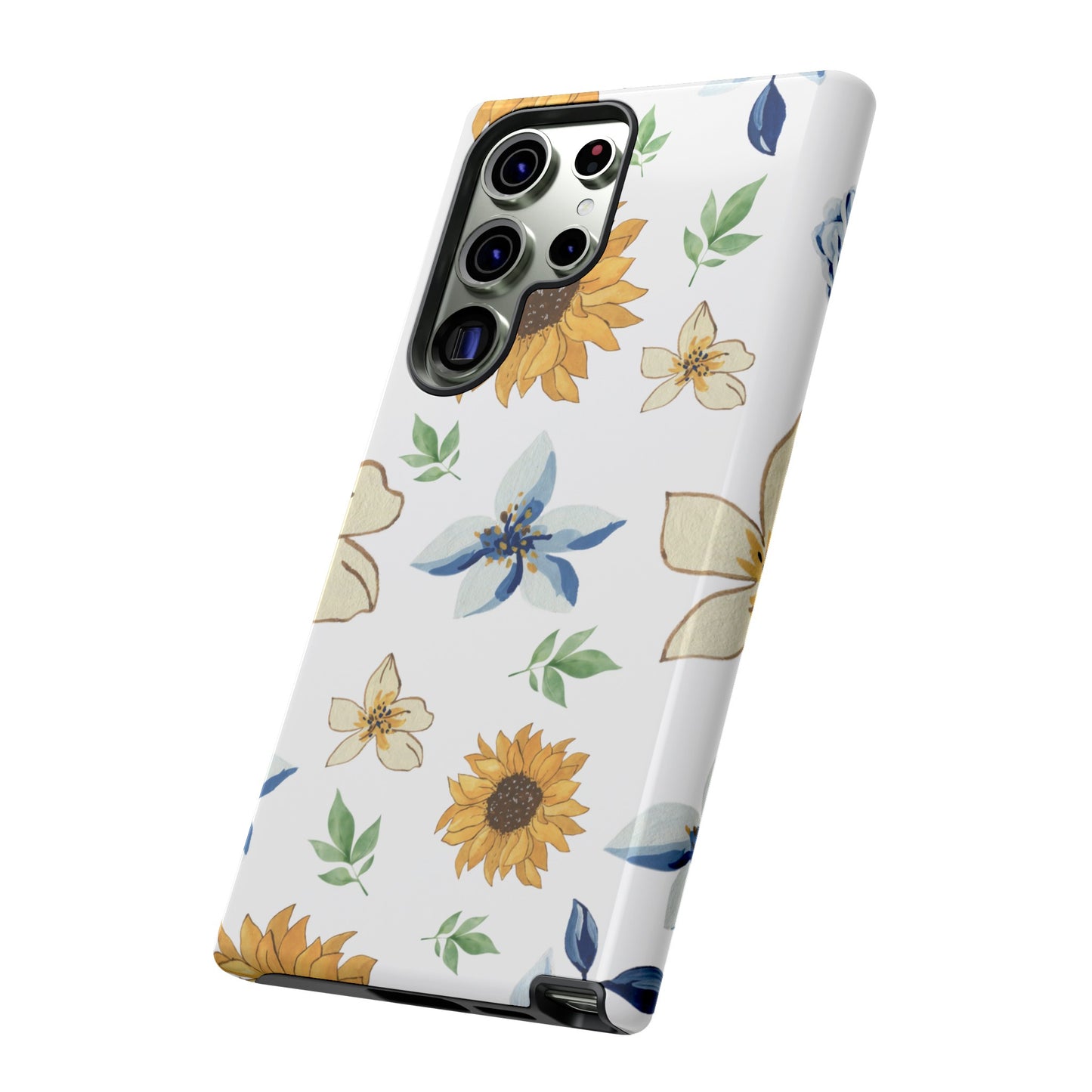 Beautiful Watercolour Flower Wallpaper Phone Case | iPhone 15 Plus/ Pro, 14, 13, 12| Google Pixel 7, Pro, 5| Samsung Galaxy S23 All Major Phone Models