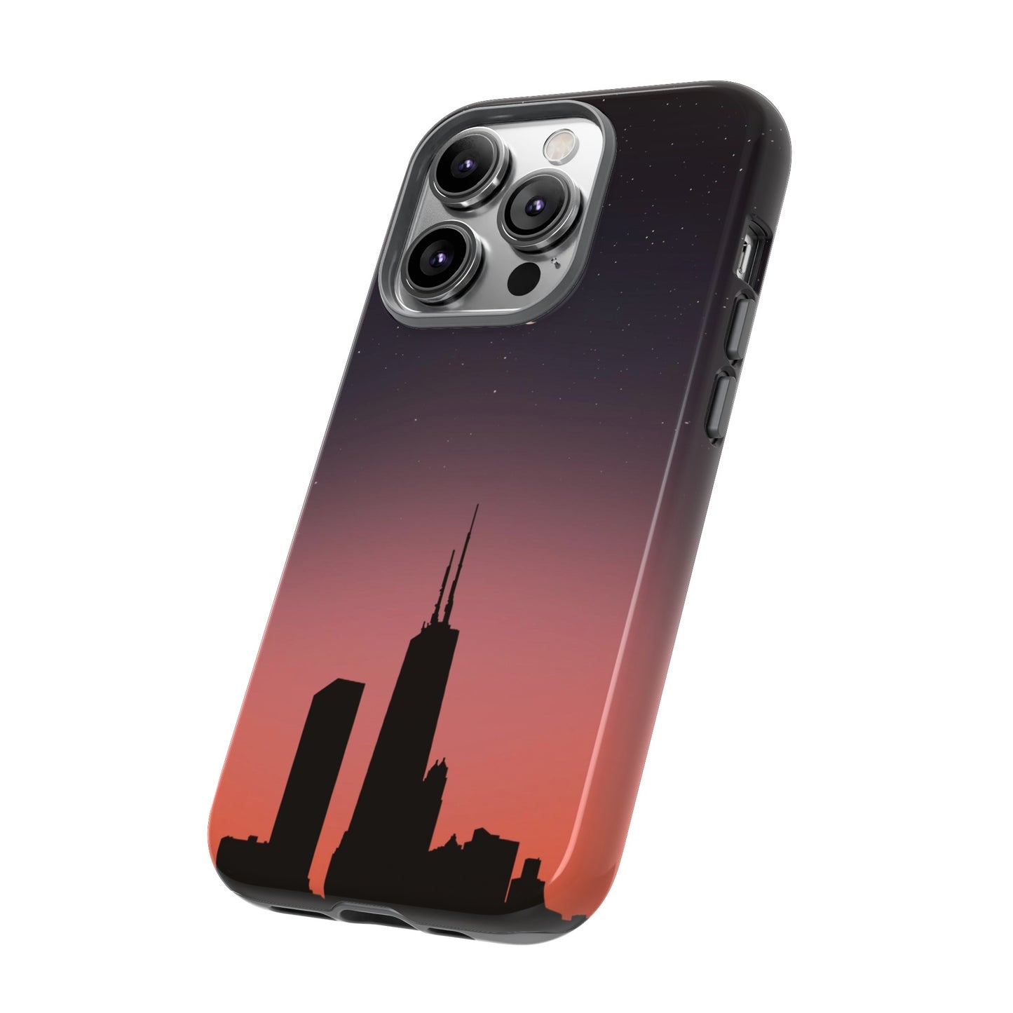 Chicago Skyline Wallpaper Phone Case | iPhone 15 Plus/ Pro, 14, 13, 12| Google Pixel 7, Pro, 5| Samsung Galaxy S23 All Major Phone Models