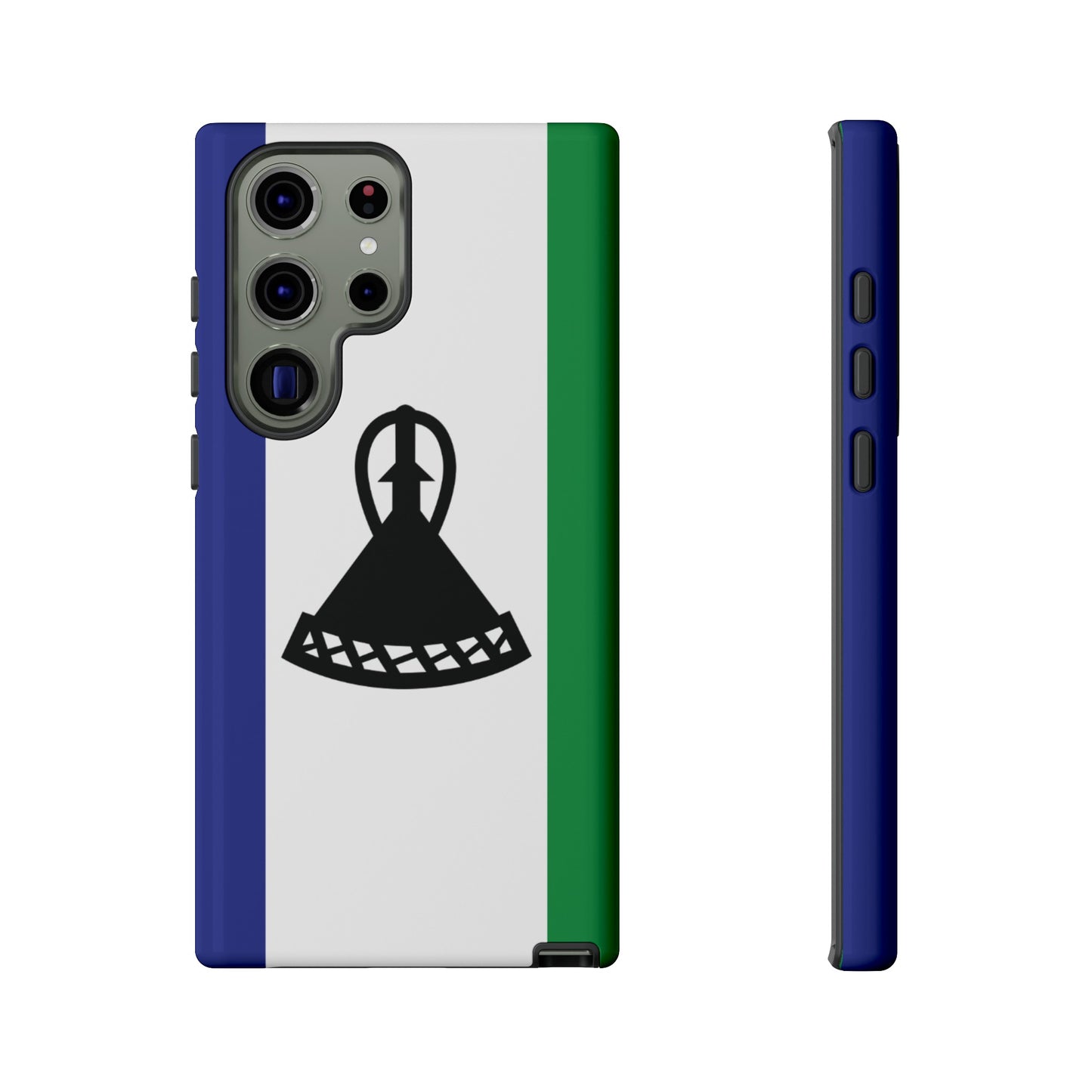 Lesotho Flag Phone Case | iPhone 15 Plus/ Pro, 14, 13, 12| Google Pixel 7, Pro, 5| Samsung Galaxy S23 All Major Phone Models