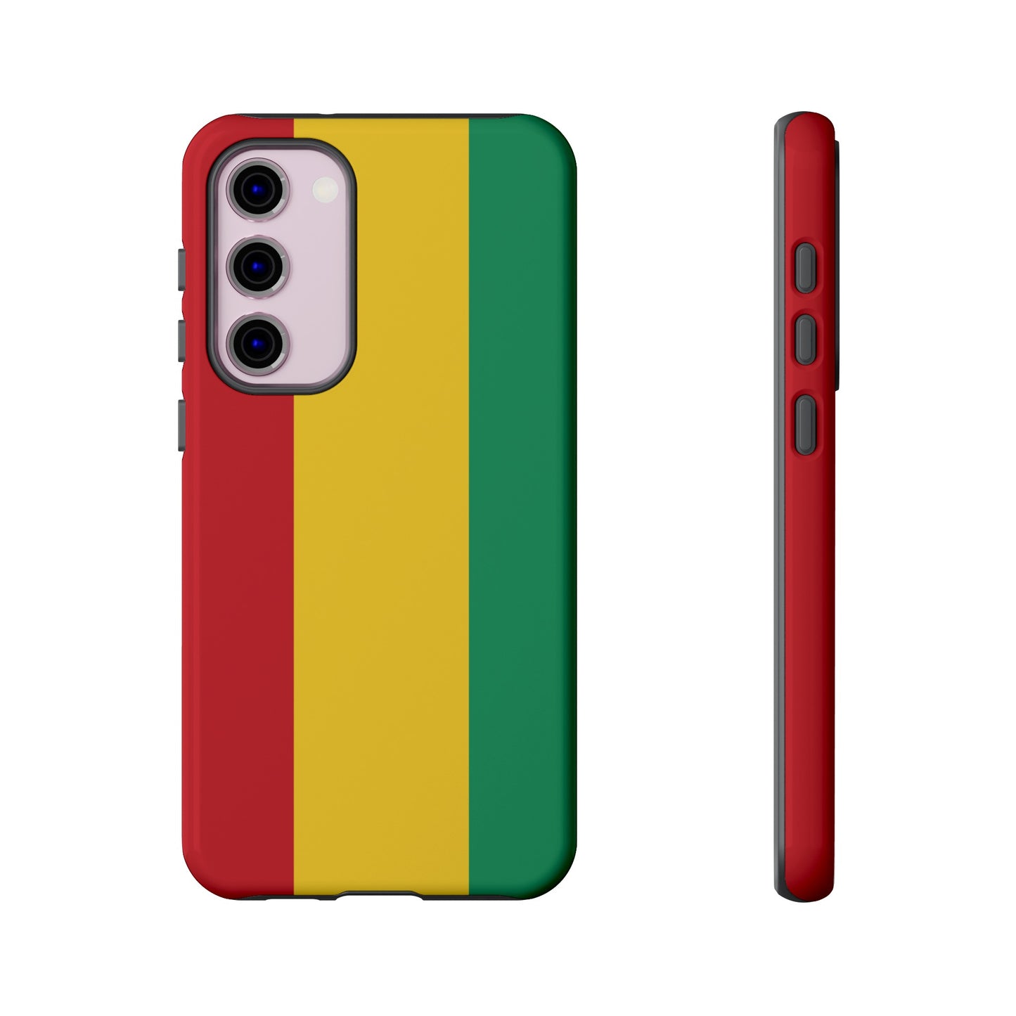 Guinea Flag Phone Case | iPhone 15 Plus/ Pro, 14, 13, 12| Google Pixel 7, Pro, 5| Samsung Galaxy S23 All Major Phone Models