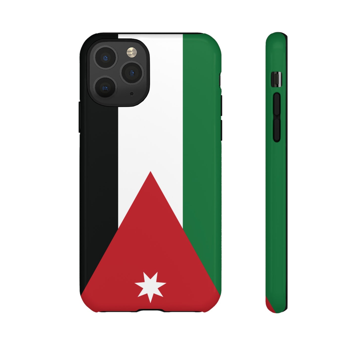 Jordan Flag Phone Case |iPhone 15 Plus/ Pro, 14, 13, 12|Google Pixel 7, Pro, 5| Samsung Galaxy S23 All Major Phone Models