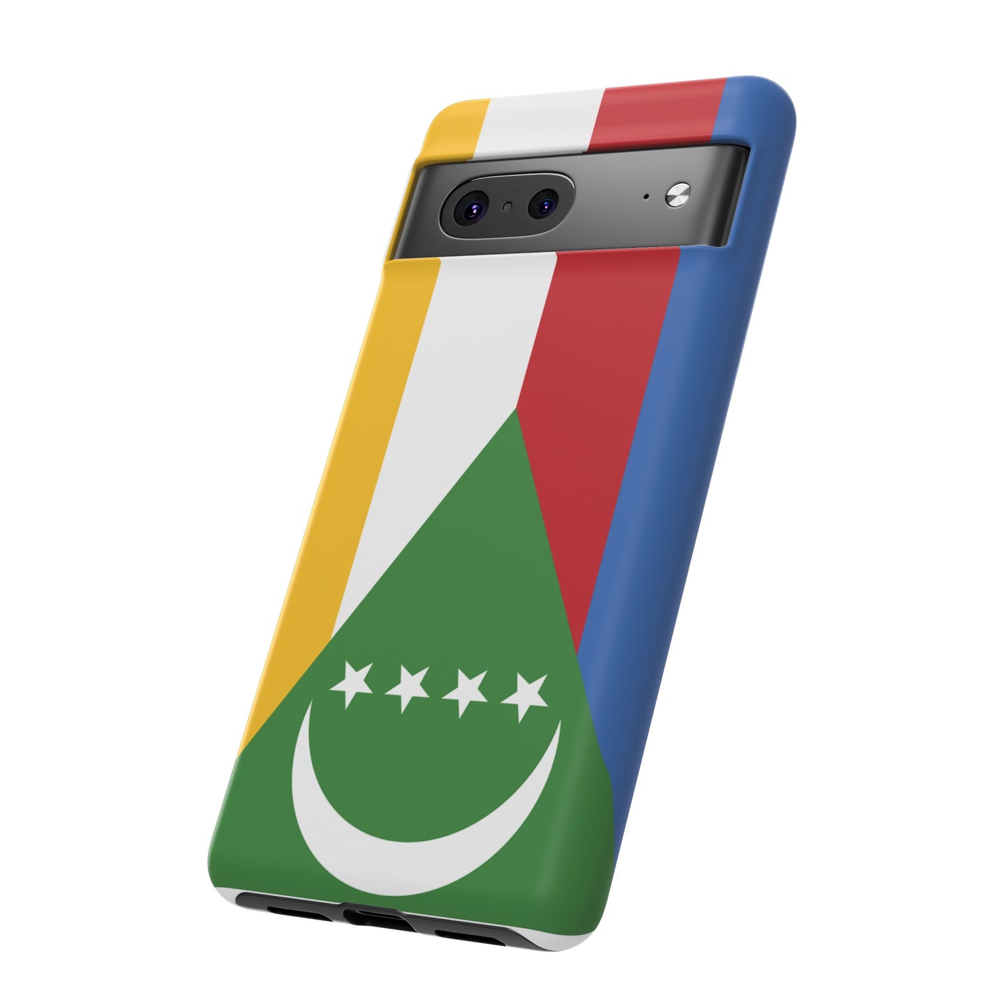 Comoros Flag Phone Case | iPhone 15 Plus/ Pro, 14, 13, 12| Google Pixel 7, Pro, 5| Samsung Galaxy S23 All Major Phone Models