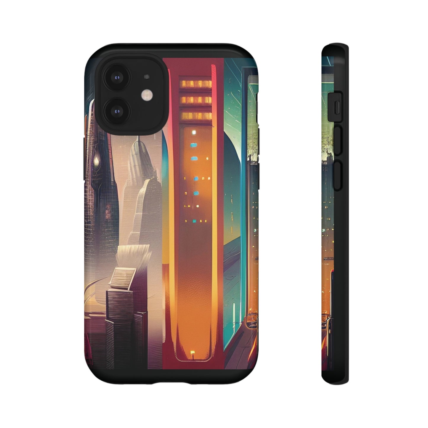 Sci-Fi  Buildings Wallpaper Phone Case | iPhone 15 Plus/ Pro, 14, 13, 12| Google Pixel 7, Pro, 5| Samsung Galaxy S23 All Major Phone Models