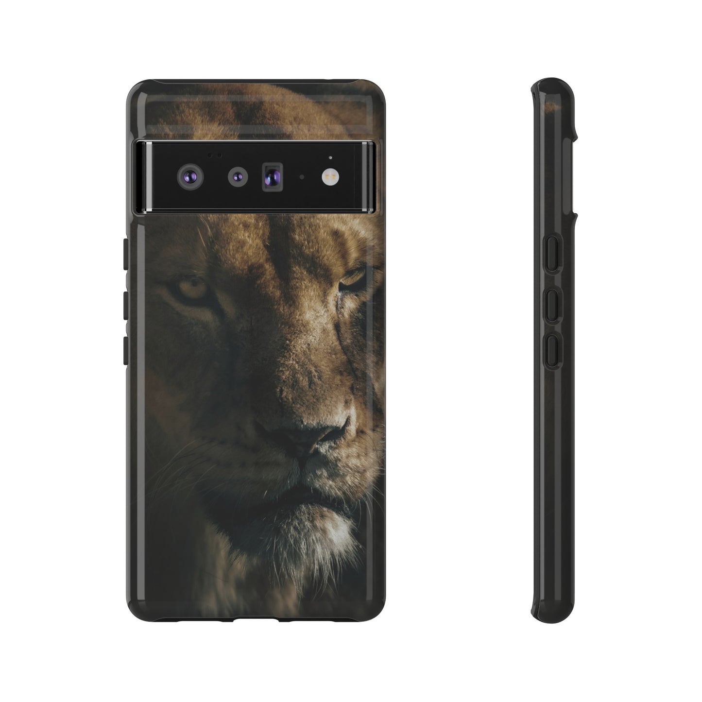 Lion Wallpaper Phone Case | iPhone 15 Plus/ Pro, 14, 13, 12| Google Pixel 7, Pro, 5| Samsung Galaxy S23 All Major Phone Models