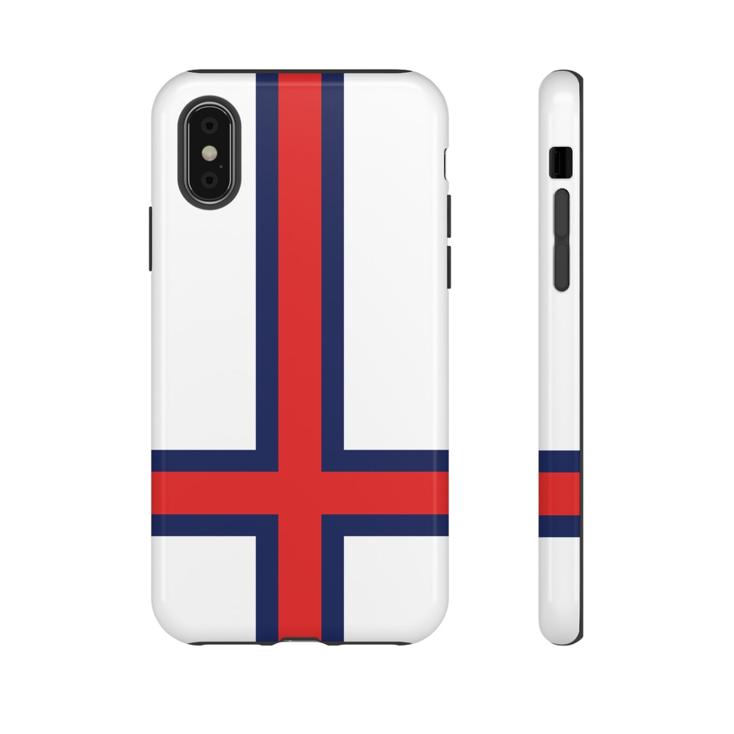 Faroe Island Denmark Flag Phone Case | iPhone 15 Plus/ Pro, 14, 13, 12| Google Pixel 7, Pro, 5| Samsung Galaxy S23 All Major Phone Models