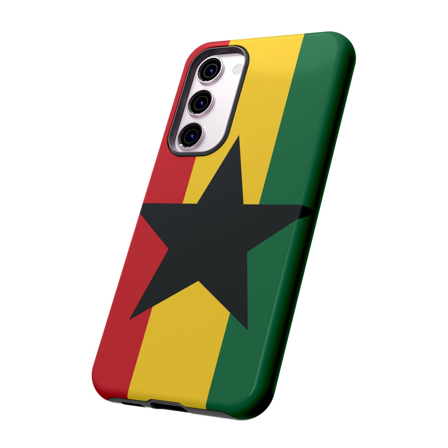 Ghana Flag Phone Case | iPhone 15 Plus/ Pro, 14, 13, 12| Google Pixel 7, Pro, 5| Samsung Galaxy S23 All Major Phone Models