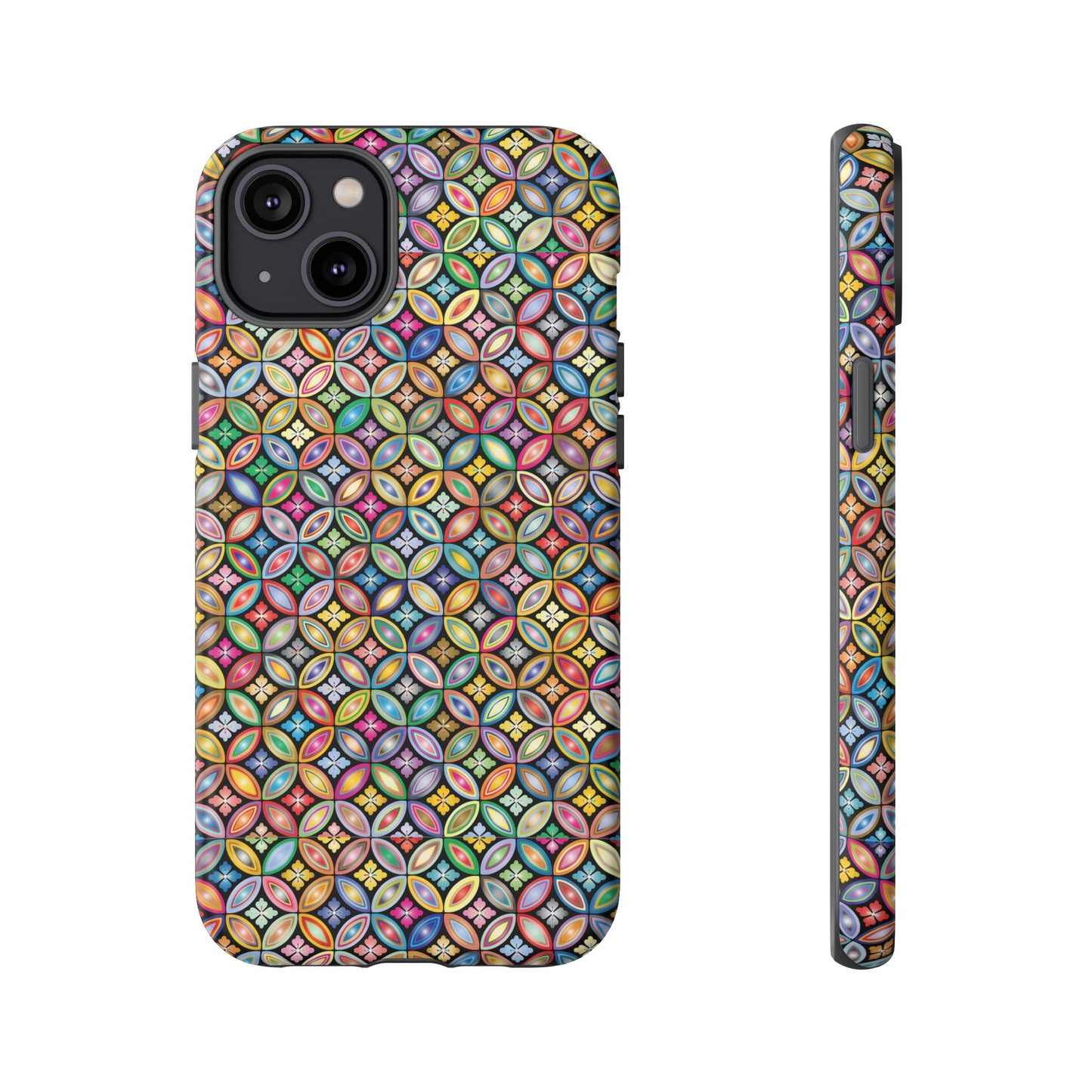 Geometric Pattern Wallpaper Phone Case | iPhone 15 Plus/ Pro, 14, 13, 12| Google Pixel 7, Pro, 5| Samsung Galaxy S23 All Major Phone Models