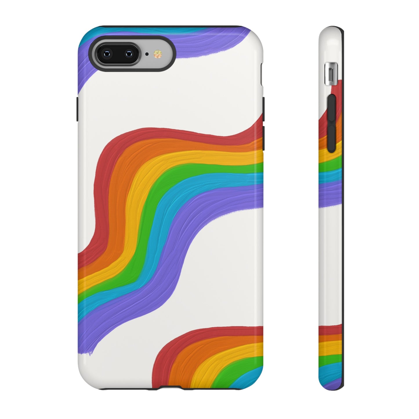 Rainbow Wallpaper Phone Case | iPhone 15 Plus/ Pro, 14, 13, 12| Google Pixel 7, Pro, 5| Samsung Galaxy S23 All Major Phone Models