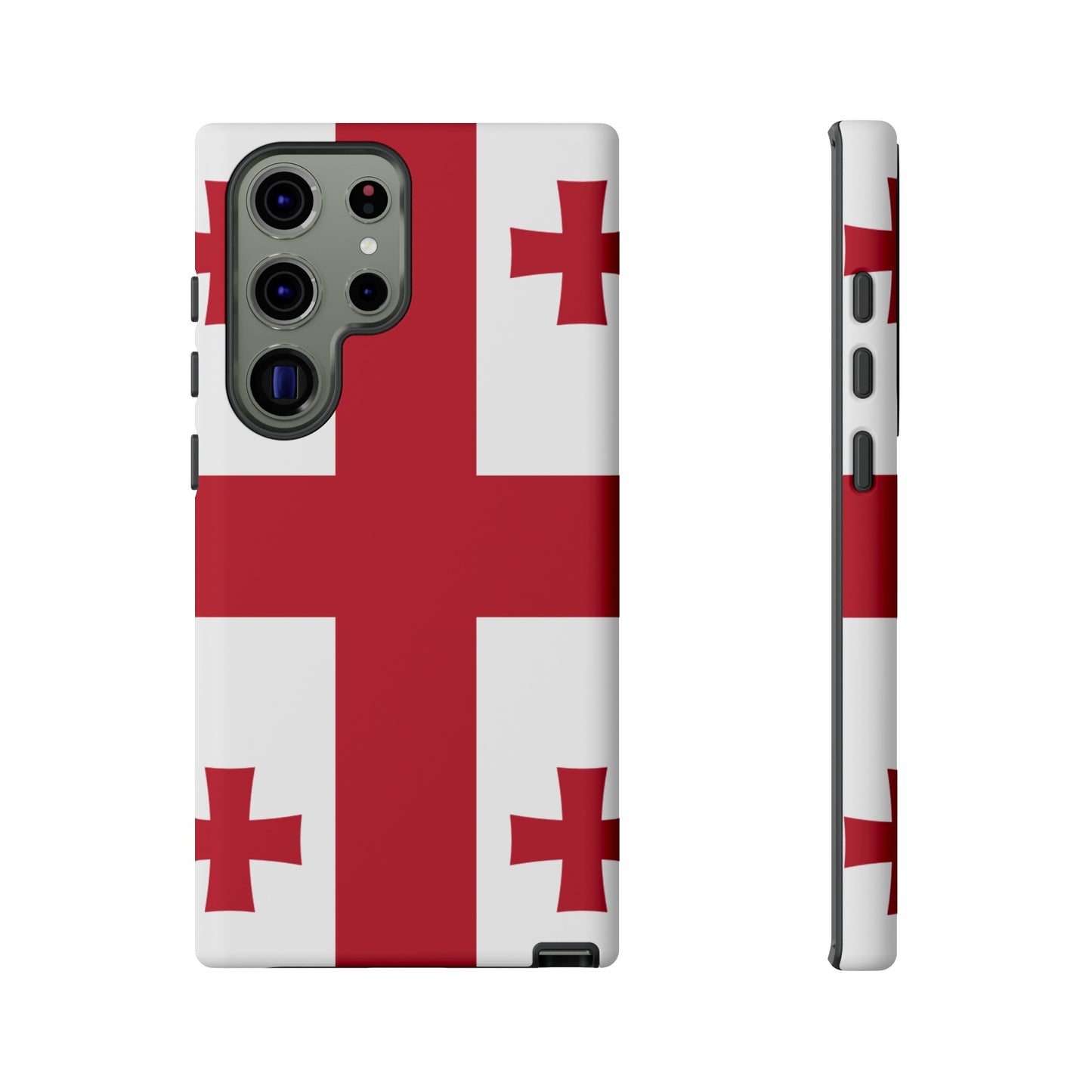 Georgia Flag Phone Case | iPhone 15 Plus/ Pro, 14, 13, 12| Google Pixel 7, Pro, 5| Samsung Galaxy S23 All Major Phone Models